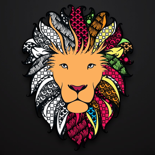 Animal Art Zen Designs - Relaxing Coloring Book for Adults app icon