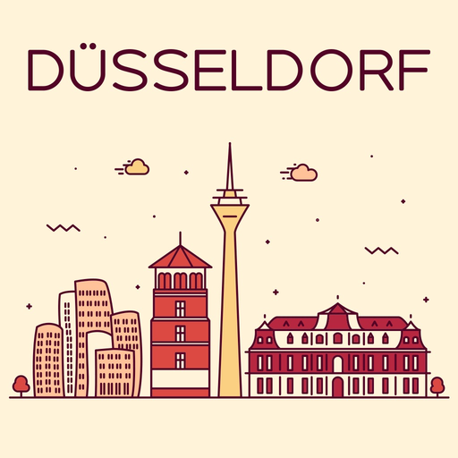 Düsseldorf Travel Guide app icon