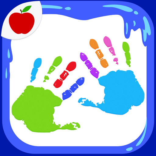 Kids Finger Painting Art Game: Coloring for Kids app icon
