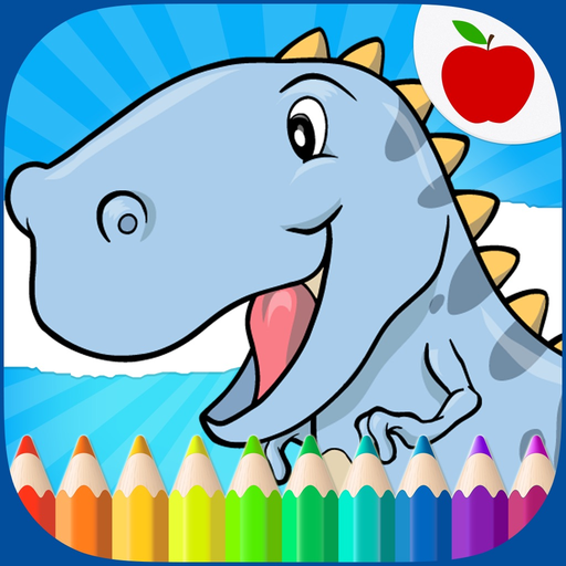 Dinosaurs Coloring Book app icon