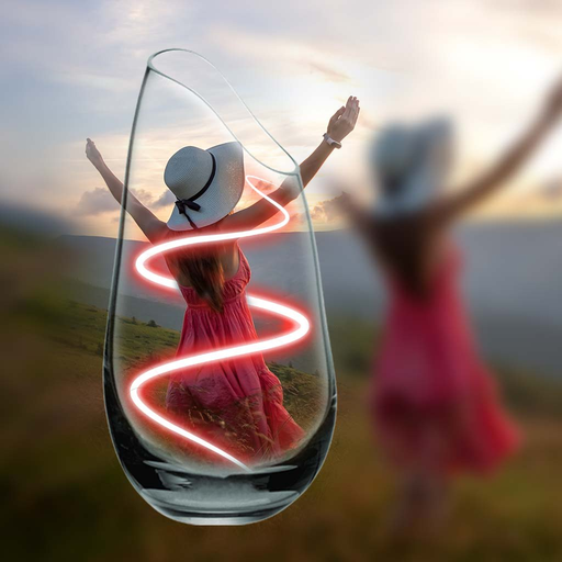 PIP Camera -Spiral Photo Maker app icon