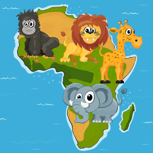 Op safari naar Afrika met Dirkje - Juf Jannie leest voor app icon