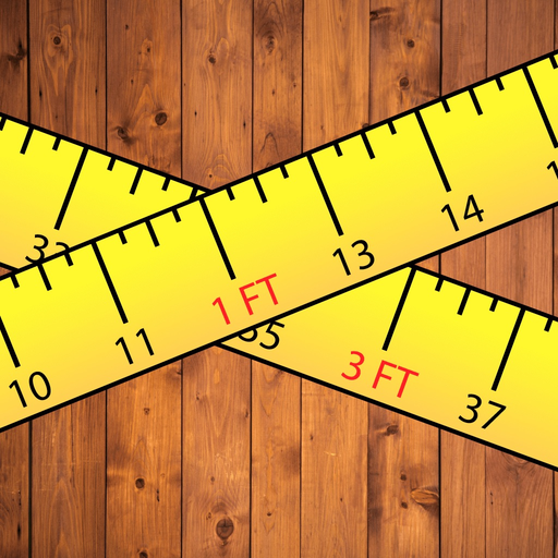 Feet and Inches Calculator app icon