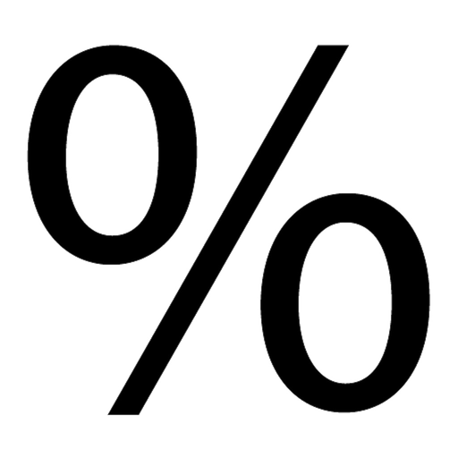 Basic Percent Calculator app icon