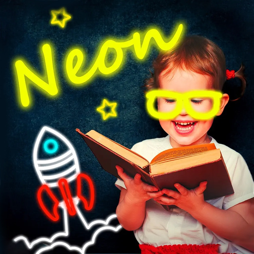 Neon - Draw & paint the screen app icon