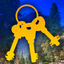Field survival practice icon