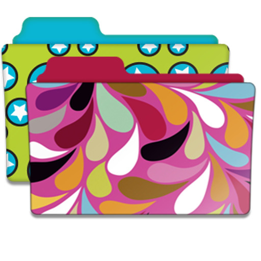 Colorful Folders-Desktop icon app icon