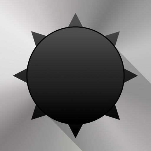 Minesweeper. Black app icon
