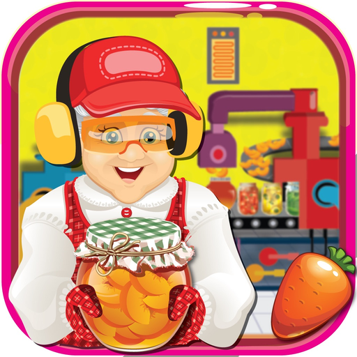 Granny's Pickle Factory Simulator - Learn how to make flavored fruit pickles with granny in factory app icon
