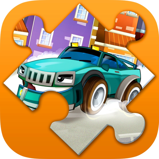 Cartoon Cars Puzzles for Kids app icon
