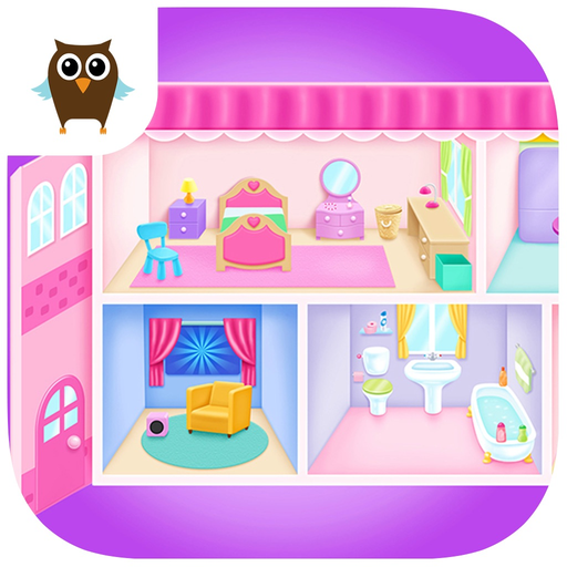 Doll House Cleanup & Decoration - Bedroom, Kitchen & Bath Designer app icon