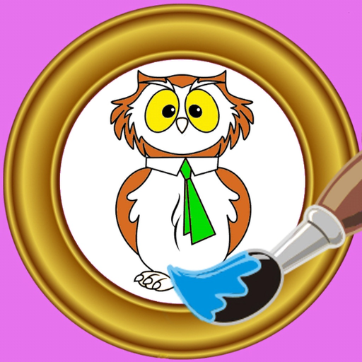 Coloring Books Animals app icon