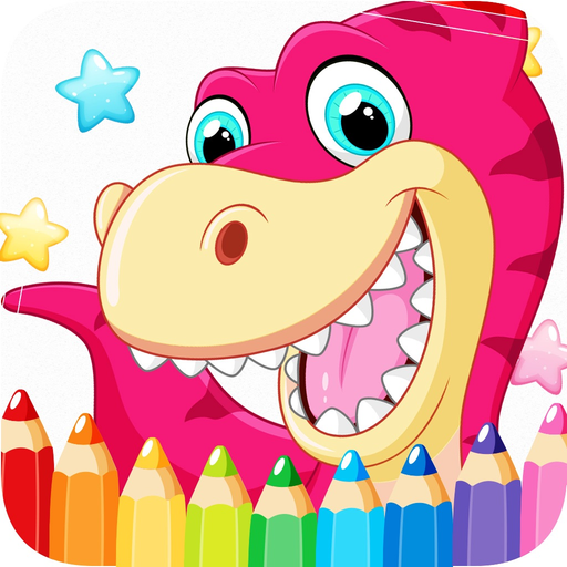 Dinosaur Dragon Coloring Book : Dino Drawing, Animal Paint And Color app icon