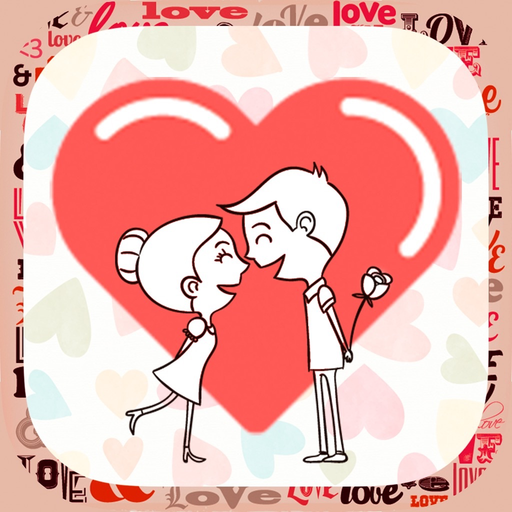Sweet love stickers to photos app icon
