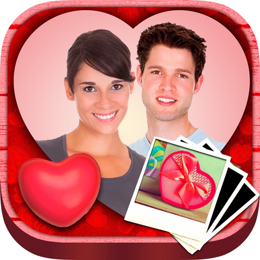 Valentine love frames - Photo editor to put your Valentine love photos in romantic love frames app icon