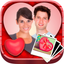 Valentine love frames - Photo editor to put your Valentine love photos in romantic love frames icon
