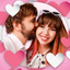 Love photo frames to edit icon