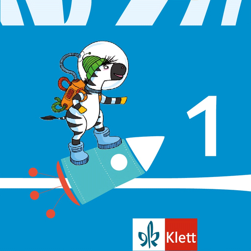 Lesen lernen 1 mit Zebra app icon