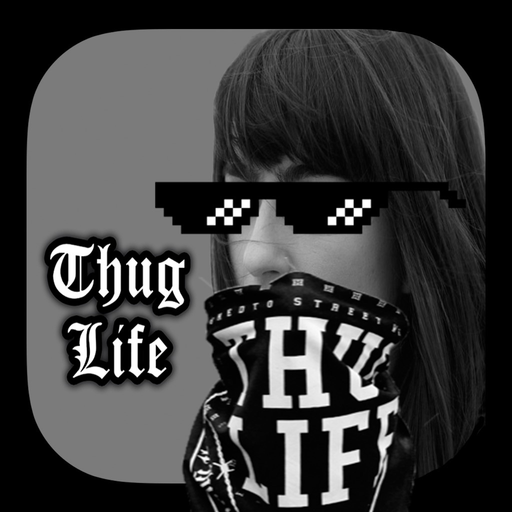 Thug Life photo stickers app icon