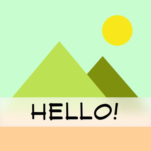 Captioned - Add Text to Photos Quickly app icon