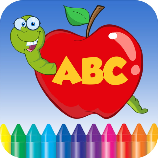 ABC Animals coloring book for kindergarten kids and toddlers app icon