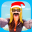 Funny stickers filters icon