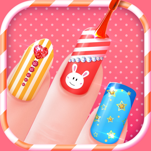 Nail Salon Booth - Princess Girls Color Makeup app icon