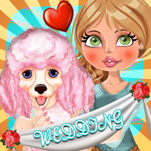My Pets Wedding Salon Dressup - A virtual furry kitty & fluffy puppy marriage makeover game app icon