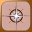 Simple Compass-Direction icon