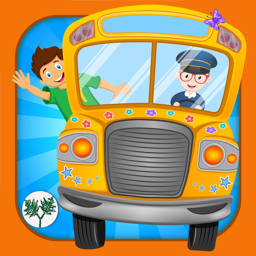 Hebrew Wheels on the Bus Go Round - Nursery Rhymes for kids app icon