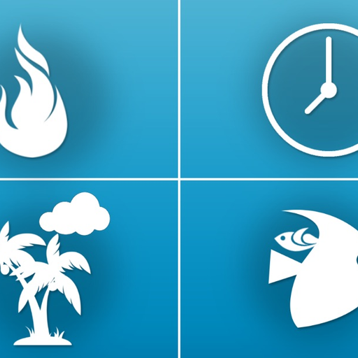 Magic Clock, Fire Places, Window Scenes & Frames app icon