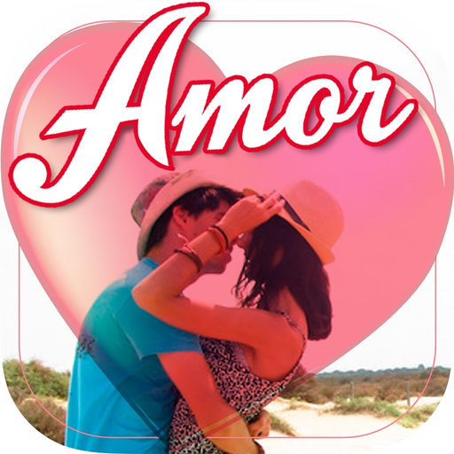Images with words of love in Spanish app icon