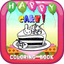 Happy Cake Coloring Book : Free For Toddler And Kids! icon