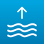 Altura de los rios icon