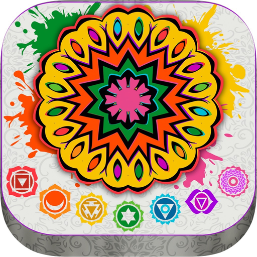 Mandalas coloring book – Secret Garden colorfy game for adults app icon
