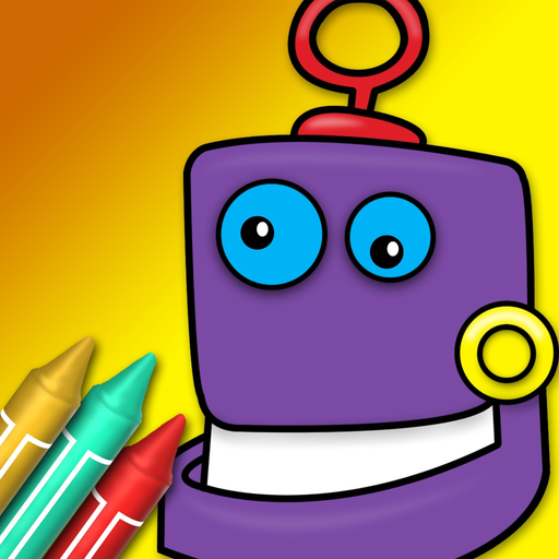 Coloring Robots app icon