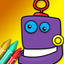 Coloring Robots icon