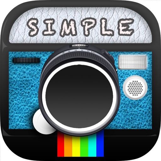 Simple Camera Pro - New Retro Photo Editor with Classic Lomo Effect and Image Filter app icon