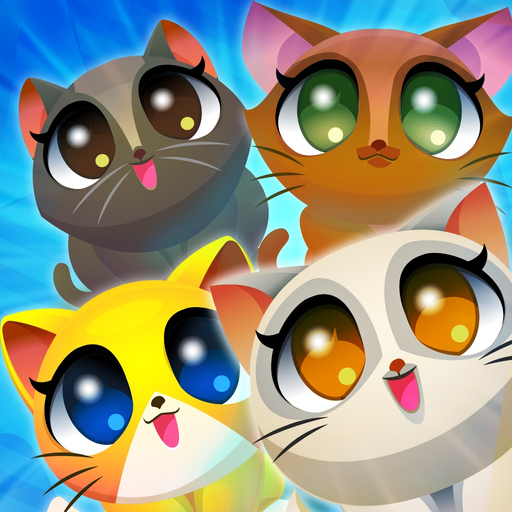 Cute Cats Match-4 app icon
