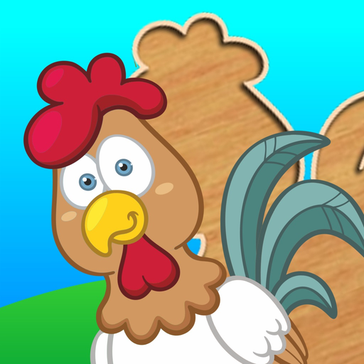 Smart puzzles for kids learning to read - toddlers educational games and children's preschool app icon