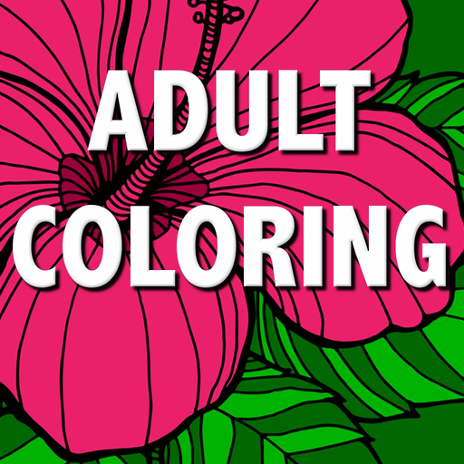 Flowers - Adult Coloring Book app icon