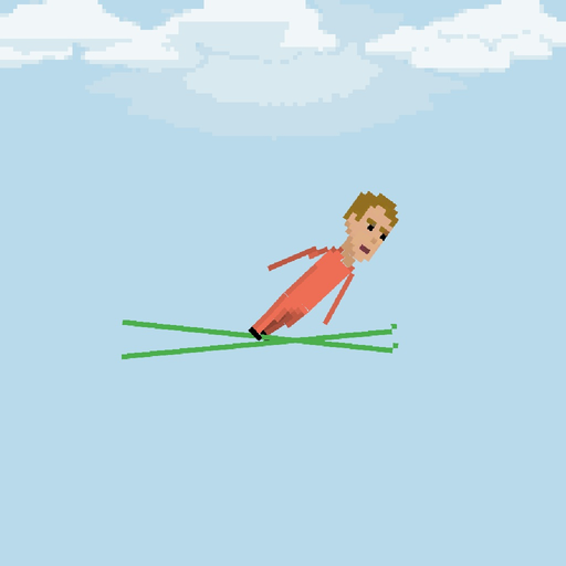 Pixel Ski Jump app icon
