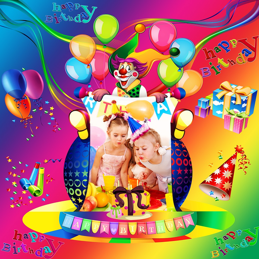 Happy Birthday Photo Frames! app icon