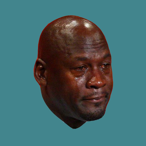 Crying Jordan Meme Generator app icon