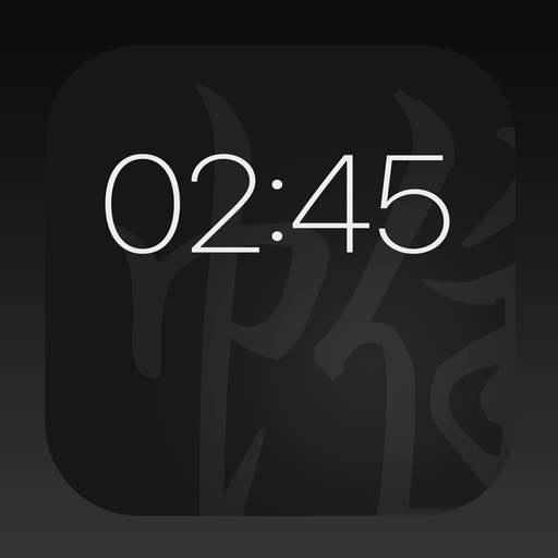 TOBARI -  Minimal Design Clock app icon