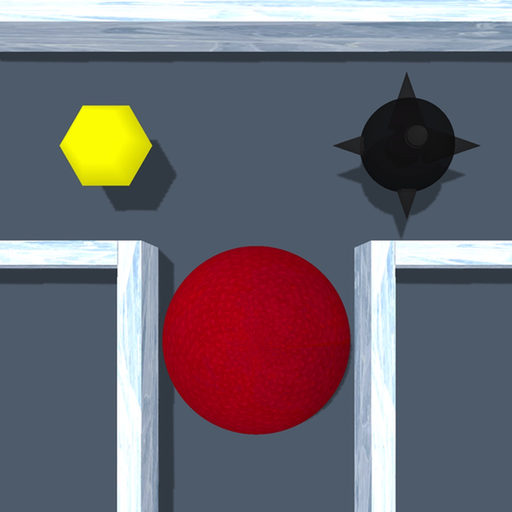 Ice cube. Labyrinth 3D app icon