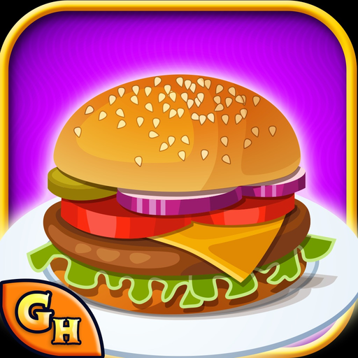 Burger Maker-Free Fast Food Cooking and Restaurant Manager Game for Kids,Boys & Girls app icon
