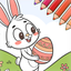 Easter Bunny game book day icon