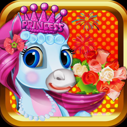 Unicorn & Pony Wedding Day - A virtual pet horse marriage makeover game app icon