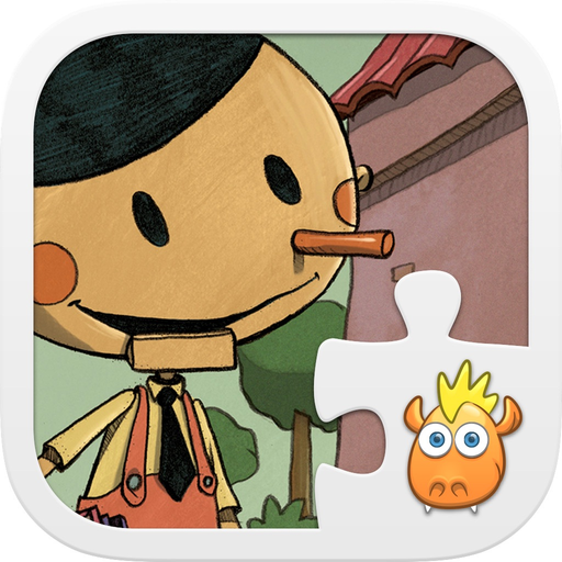Jigsaw Tale "Pinocchio" - Games for kids app icon